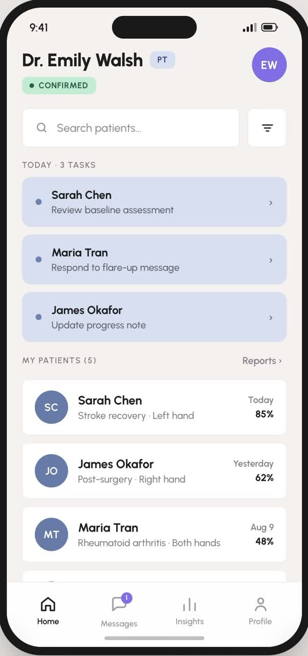 Rehabilitation App